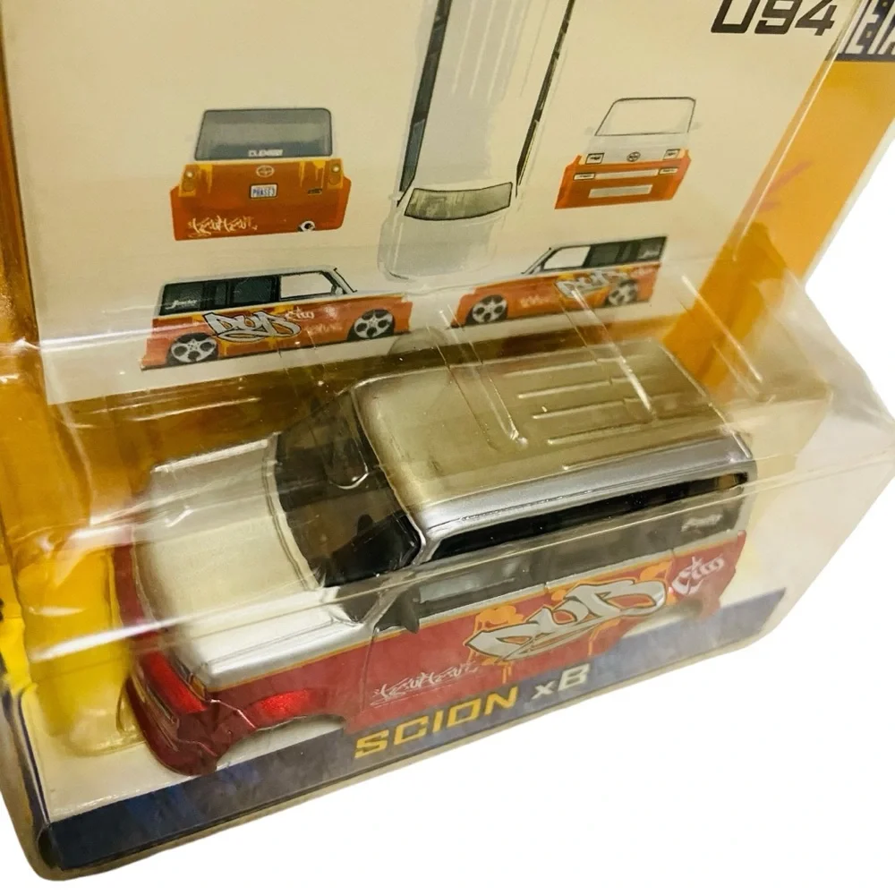 Jada Dub City Scion xB 1:64 Red & Silver